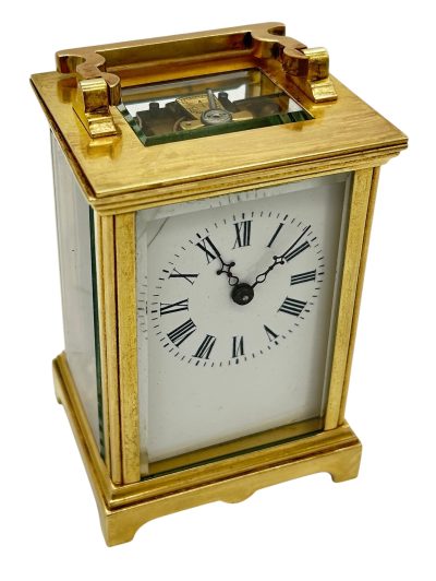 Beautiful Antique French Carriage clock – ca1900 carriage clock Antique Clocks 14