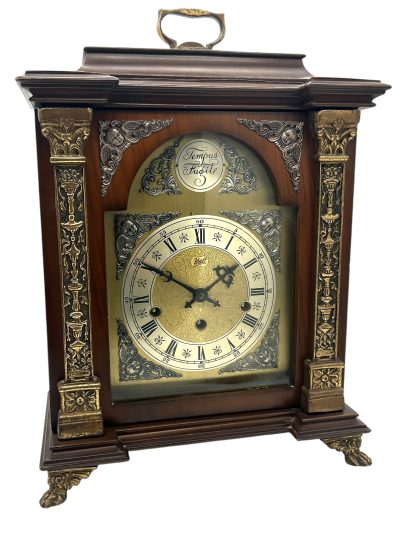 Fabulous Musical Chime Bracket Clock – 8 Day musical Clock bracket clock Antique Clocks 14