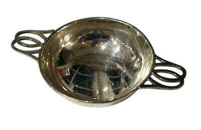 Antique Victorian Sterling Silver Quaich Cup Antique Silver 3