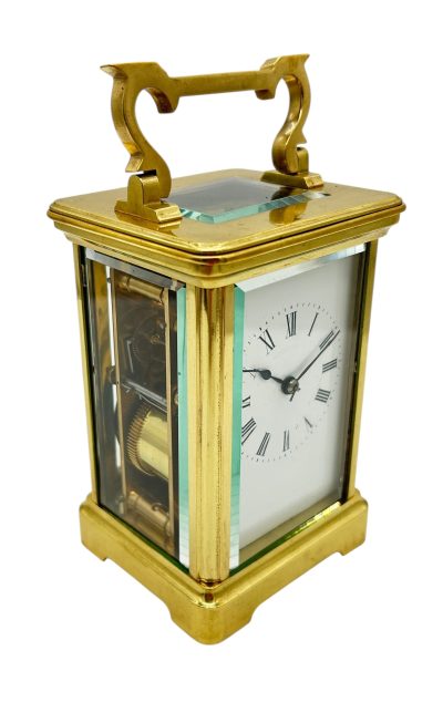 Outstanding Antique French Gong striking Carriage clock – ca1890 carriage clock Antique Clocks 13