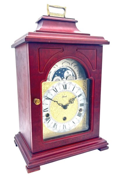 Incredible Hermle Double Chime bracket clock Antique bracket clocks Antique Clocks 8