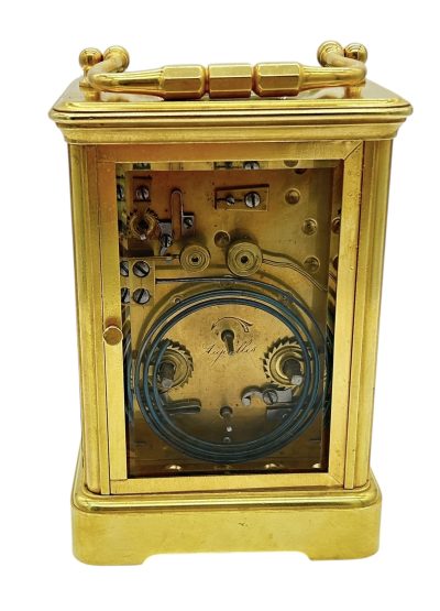 Incredible Antique French Gong striking Carriage Clock – 8-Day Carriage Clock C1880 carriage clock Antique Clocks 6