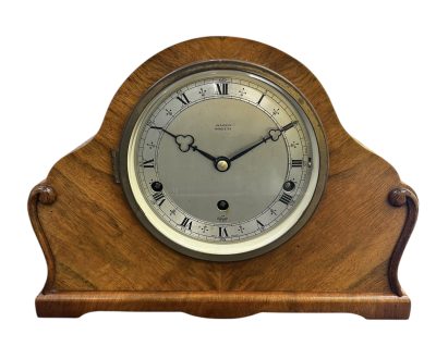 Wonderful Elliot Double Chime Walnut Mantel clock Mantel Clock Antique Clocks 3