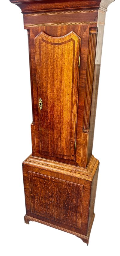 Fabulous Antique English “Huntsleat” Oak case Longcase clock – 8 day – 1820 Georgian longcase clock Antique Clocks 6