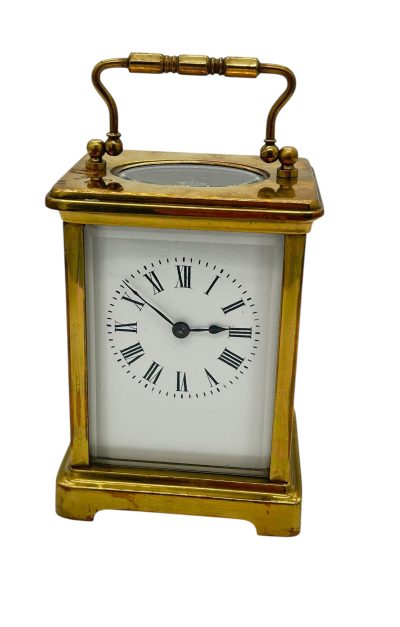 Classic Antique French Carriage clock – ca1900 carriage clock Antique Clocks 3