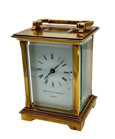 Splendid Matthew Norman Carriage clock carriage clock Antique Clocks 4