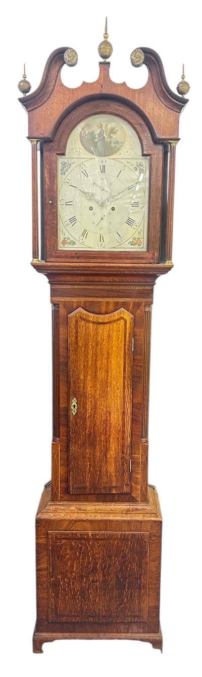 Fabulous Antique English “Huntsleat” Oak case Longcase clock – 8 day – 1820 Georgian longcase clock Antique Clocks 8