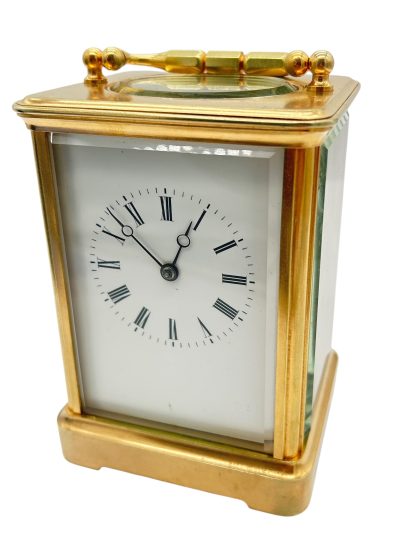 Exquisite Antique French Bell striking Carriage clock – ca1880 carriage clock Antique Clocks 6