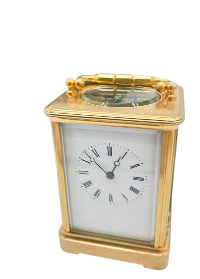 Exquisite Antique French Bell striking Carriage clock – ca1880 carriage clock Antique Clocks 9