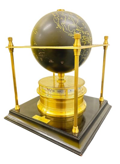 Franklin Mint Collector’s Edition Royal Geographical Society World Clock Mantel Clock Antique Clocks 6