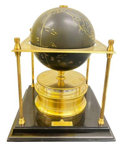 Franklin Mint Collector’s Edition Royal Geographical Society World Clock Mantel Clock Antique Clocks 11