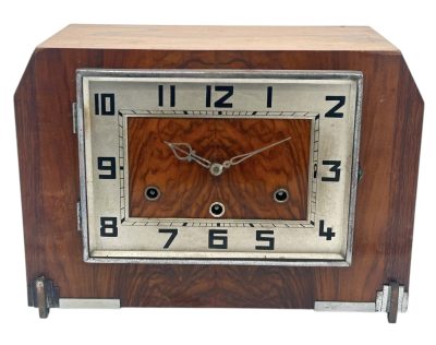 Fantastic Art Deco Musical Mantel Clock –   ca1940 Mantel Clock Antique Clocks 5