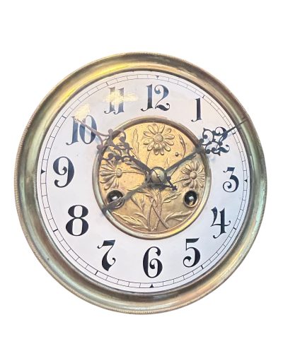 Superb Free Swinger Drop Dial Wall Clock – ca1900 Dial Wall Clock Antique Clocks 11