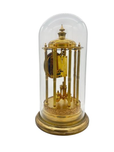 Outstanding Bandstand Ormolu German Torsion Clock Anniversary Clock – Mantel Clock C1900 Torso Antique Clocks 14