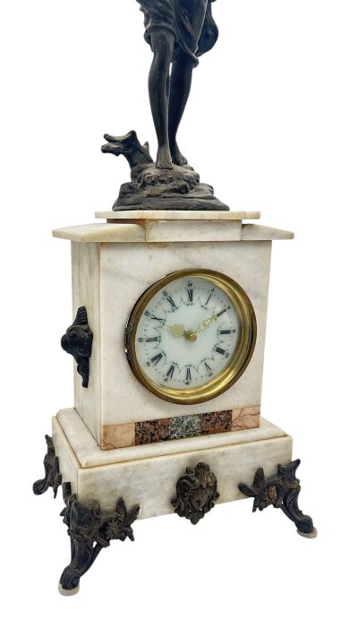 Wonderful French Figural Mantel Clock – ca1960 - Image 7