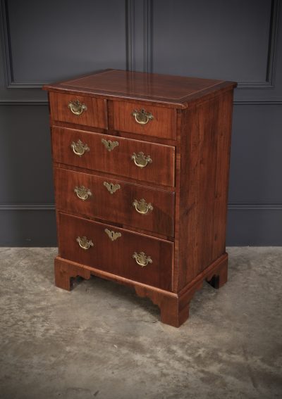 Georgian Mahogany Chest of Small Proportions 18th century chest of drawers Antique Chest Of Drawers 6