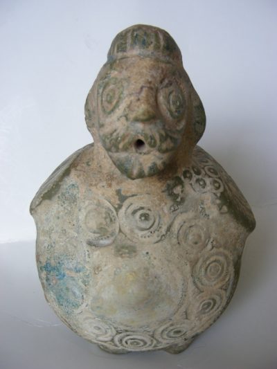 Unique Persian 11th Century anthropomorphic & Zoomorphic Drinking Vessel with Thermoluminescence (TL) Certificate Islamic Period islamic Medieval Antiques 4