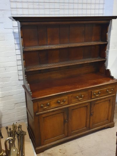 Vintage Oak Kitchen Dresser