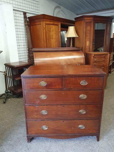 Antique Georgian Oak Chest of Drawers