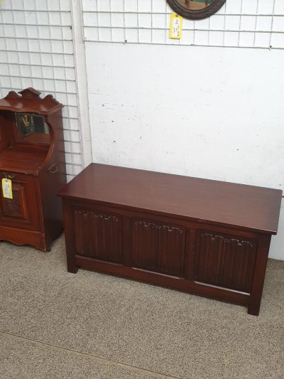 Good 1940's Oak Box Chest