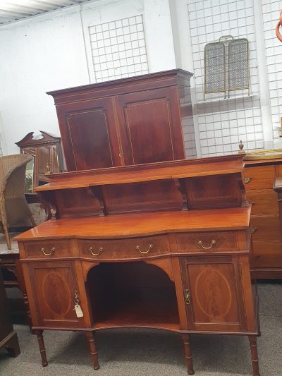 Good Antique Maple's of London Inlaid Sideboard