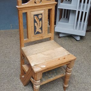 Antique Edwardian Metamorphic Step Chair Antique Antique Chairs