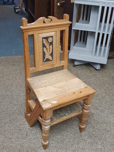 Antique Edwardian Metamorphic Step Chair