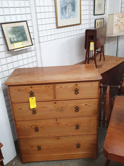 Antique Pine Chest of Drawers