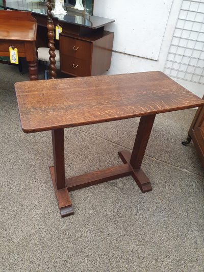 Small Antique Oak Refectory Table