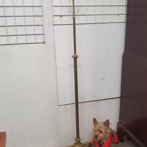 Antique Arts & Crafts Telescopic Brass Standard Lamp Arts and Crafts Brass Floor Lamp Antique Lighting