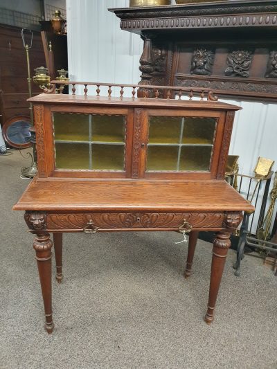 Antique French Oak Side Table