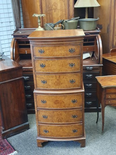 Good 1930's Walnut Tallboy Chest