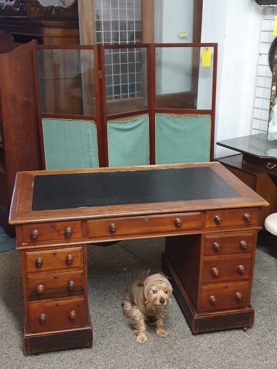 Antique Victorian Oak Desk