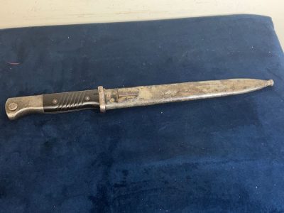 K98 BAYONET & SCABBARD 2WW Military & War Antiques 3