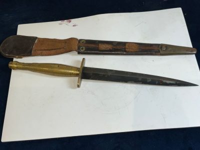 COMMANDO DAGGER & SCABBARD 2ww