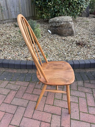 Mid Century Set of Six Ercol Windsor Dining Chairs dining chairs Antique Chairs 7