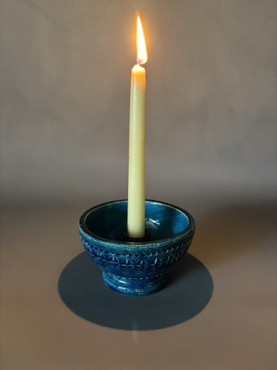 Mid Century Bitossi Ceramic Candleholder