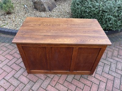 1930s Single Pedestal Oak Desk Antique desk Antique Desks 12