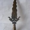 RARE Sinhalese Spear Head Patisthanaya 19thC Ceylon Sri Lanka Pole Axe Halbeard type weapon