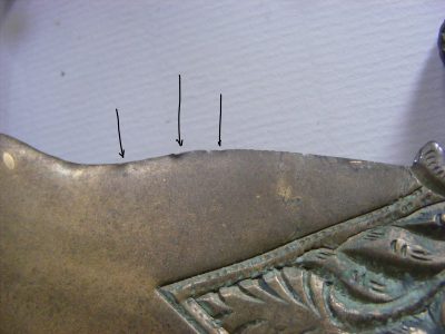 RARE Sinhalese Spear Head Patisthanaya 19thC Ceylon Sri Lanka Pole Axe Halbeard type weapon - Image 14