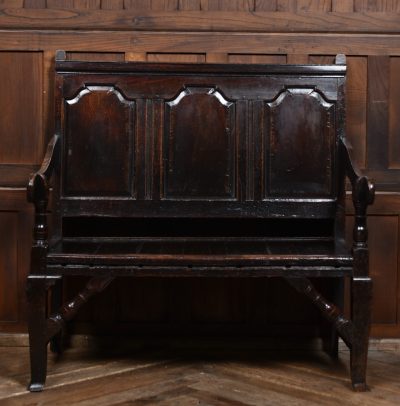 18th Century Oak Hall Bench SAI3644