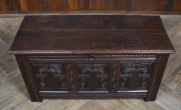 Georgian Oak Coffer SAI2856 - Image 17