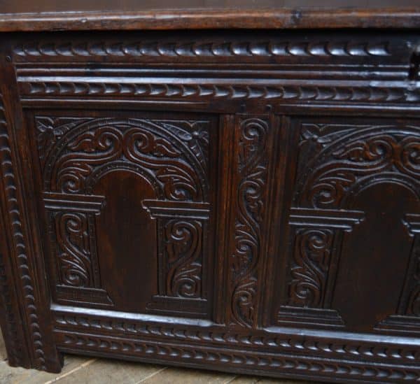 Georgian Oak Coffer SAI2856 - Image 10