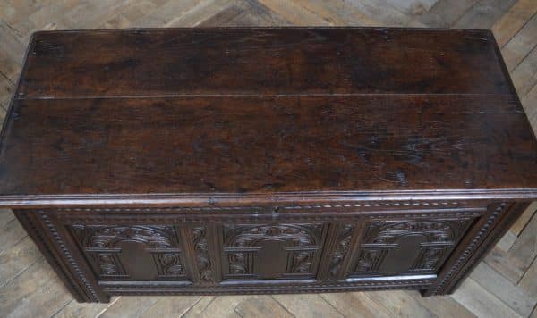 Georgian Oak Coffer SAI2856 - Image 7