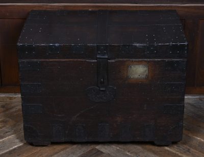 Victorian Iron- Bound Silver Box SAI3653