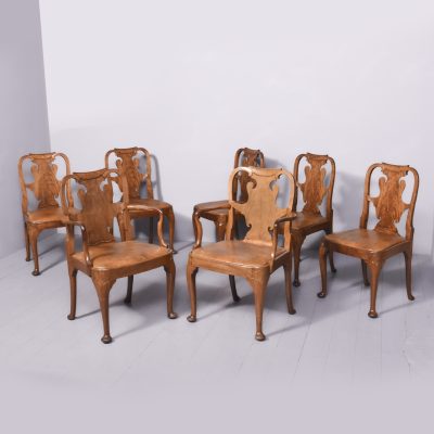 A Quality Set of Carved Mahogany Chairs by Whytock & Reid of Edinburgh