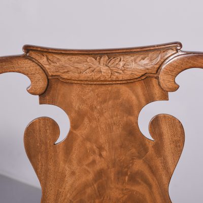 A Quality Set of Carved Mahogany Chairs by Whytock & Reid of Edinburgh Antique Chairs 5