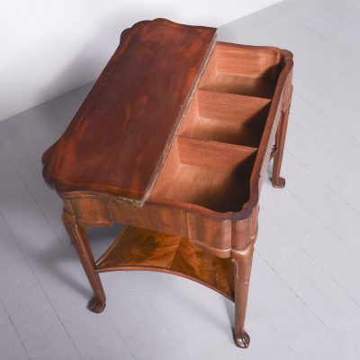 Whytock & Reid of Edinburgh Double Top Table Antique Furniture 11