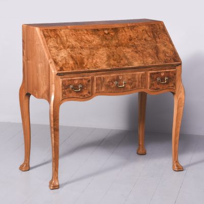 Burr-Walnut Bureau by Whytock & Reid of Edinburgh Antique Bureau 3