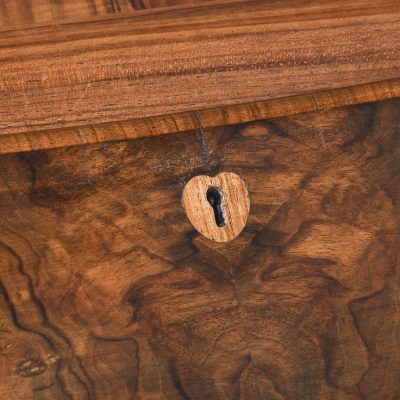 Burr-Walnut Bureau by Whytock & Reid of Edinburgh Antique Bureau 7